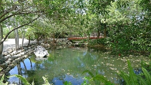 
9.園區內小橋流水，每天都像度假。