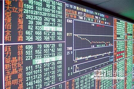台股19日盤中一度跌破8千點,終場以下跌155點作收,守住8千點關卡;圖為股市跌破8千點的盤勢。圖/方濬哲