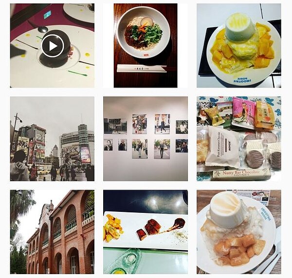 在知名社群網站Instagram上也可以看到許多韓國民眾以#대만(台灣)打卡標註自己在台灣。(翻攝自Instagram)