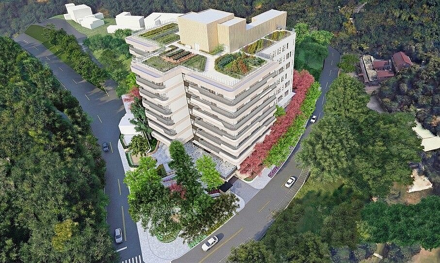 40年北市永福之家重建，打造智慧永續身心障礙照護新據點。圖／台北市政府提供