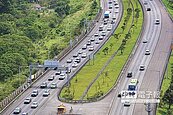 收假囉！國道5號北上段湧車潮