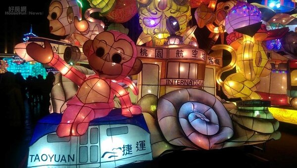 台灣燈會散場像逃難。（好房網News記者賈蓉／攝影）