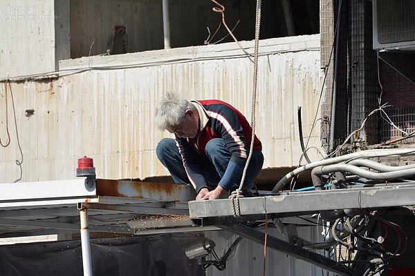 不論大小工程,在天氣好時趕工不僅效率高,品質也會相對提升。(好房網News記者 陳韋帆/攝影)