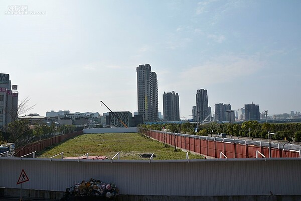 建案施工示意圖。（好房網News記者 陳韋帆／攝影）