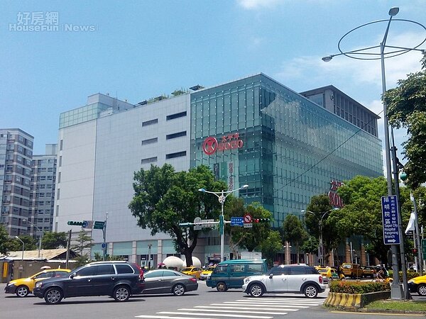 5. 忠誠路、中山北路五段口,有不少大型百貨公司進駐。