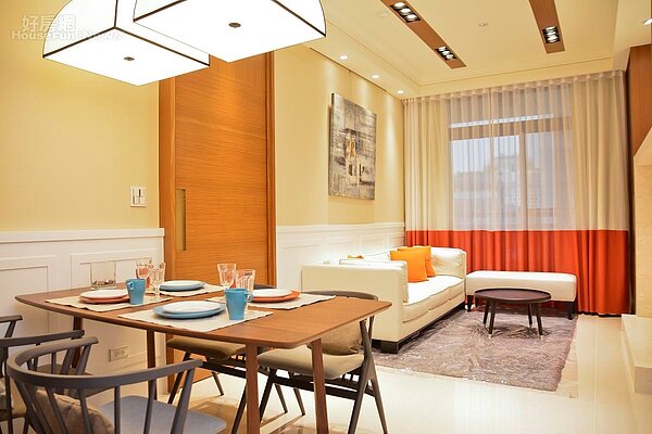 遠雄紐約內的中國風小豪宅。(好房網News記者 陳韋帆/攝影)