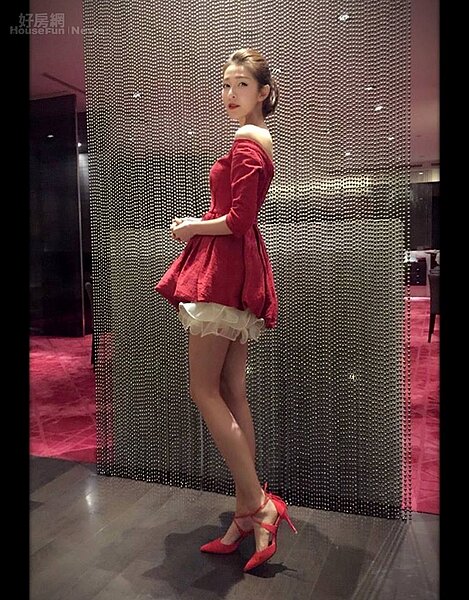 1.模特兒戴雨凡Gigi，因為擁有174cm完美好身材，受到許多廠商喜愛。

