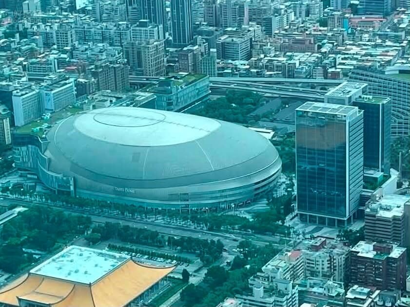 台北大巨蛋一年創造百億經濟效益。圖／好房網News記者李彥穎攝