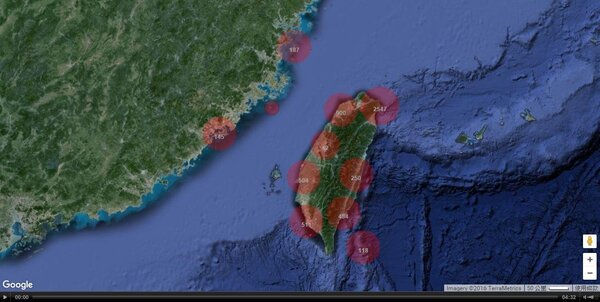 台灣聲音地圖讓你用「聽」的，感受這塊土地的心跳與脈動。（翻攝自台灣聲音地圖）