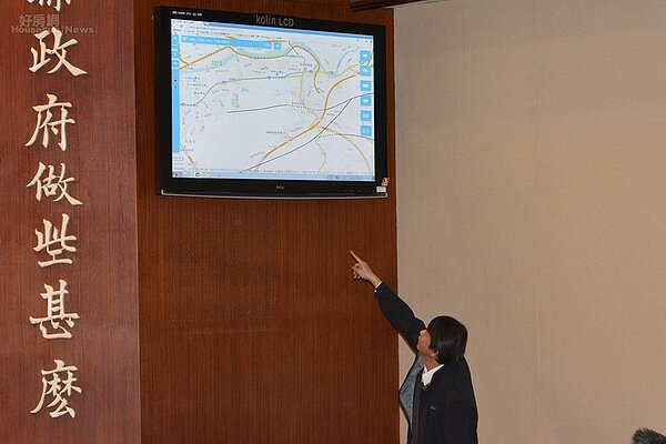 土壤液化查詢情境照片。(好房網News記者陳韋帆/攝影)