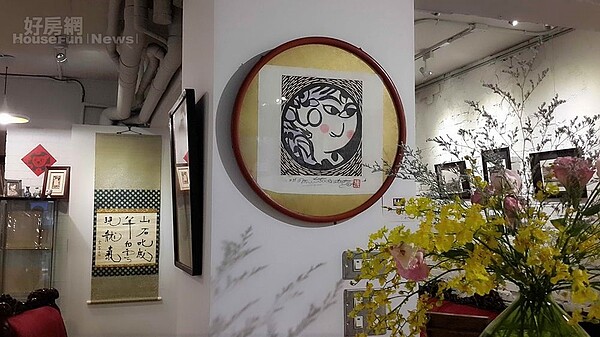 5.現正展出棟方志功的版畫。