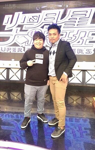 1. 因模仿超有梗,讓山豬(左)成了各大綜藝節目邀約的對象。