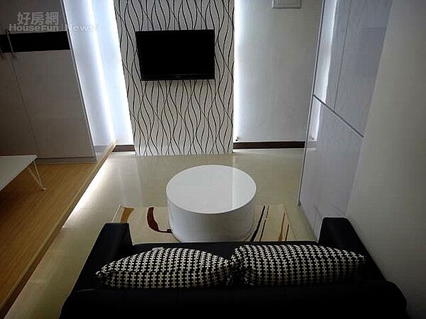 7. 信義區新成屋的小二房,擁有現代簡約風格。