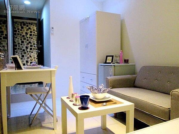 8．全新家具的套房更容易出租。