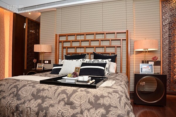 晴空樹主臥(好房網News記者陳韋帆/攝影)