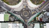 桃園八德大勇市地重劃區圓環啟用　改善特殊路型提升安全
