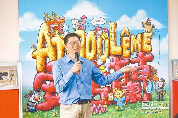 漫畫大師敖幼祥盼能引進類似漫畫馬拉松、駐村等常態性活動,結合漫畫教室,打造花蓮為國內漫畫重鎮。(阮迺閎攝)