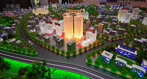 太平洋之森模型(好房網News記者陳韋帆/攝影)