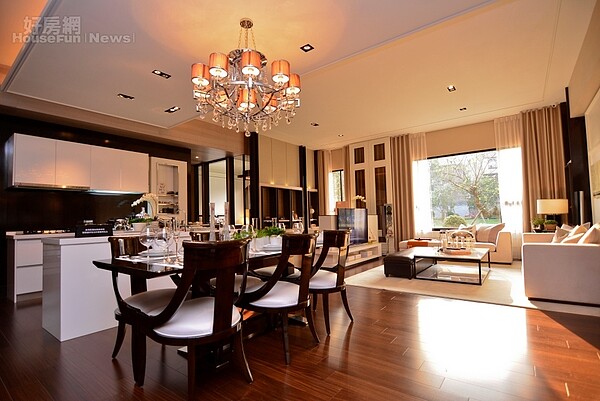 太平洋之森客餐廳一景(好房網News記者陳韋帆/攝影)