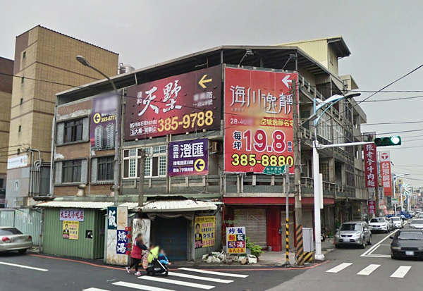 桃園航空城特定區土地交易持續低迷。(翻攝自Google Map)