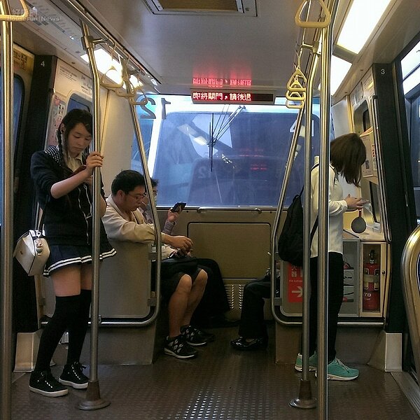 捷運文湖線情境圖。(好房網News記者賈蓉/攝影)