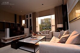 +1房空間採開方式規劃，使視覺上有放大效果。