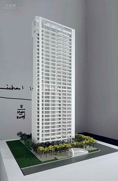 大陸建設新案「55TIMELESS」。（大陸建設提供。