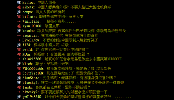 羅瑩雪的丈夫在大陸有房產一事,引來網友批評。(圖/擷取自PTT)