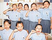屏東學童潔牙賽　東興奪冠