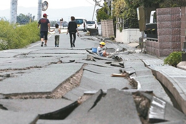 日本九州熊本強震。