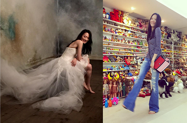 曲家瑞擁東區百坪豪宅,只差男主人。(翻攝自曲家瑞臉書)