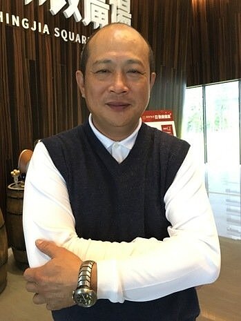 台中市不動產代銷公會理事長謝坤成。記者宋健生/攝影