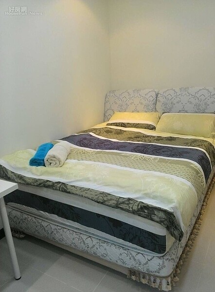 6臥房布置得溫馨舒適。