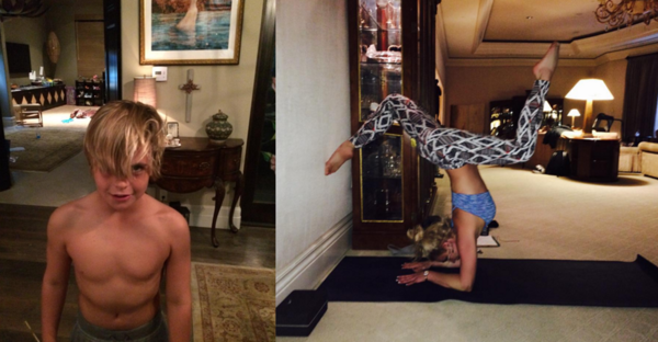 布蘭妮分享自己的家居生活，連帶曝光豪宅裝潢。（翻攝自Britney Spears Instagram）