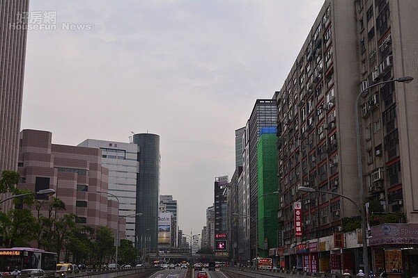 信義區大型商辦群聚示意圖。(好房網News記者陳韋帆/攝影)