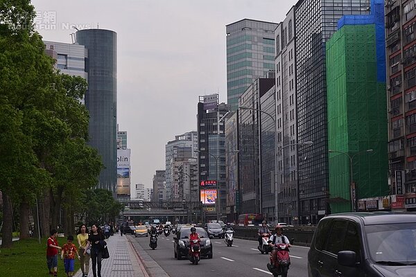 信義區大型商辦群聚示意圖。(好房網News記者陳韋帆/攝影)