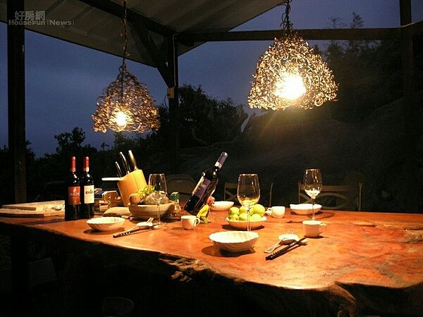 6.當初只想蓋一個自己喝咖啡的涼亭,卻成了「PASA廚房」的創業契機。