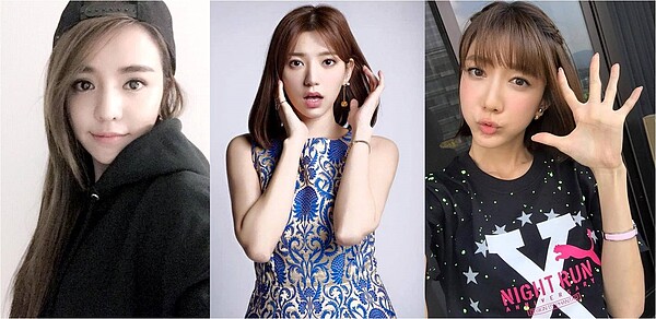 Dream Girls各擁一片天,香閨連帶曝光。(翻攝自李毓芬、郭雪芙、宋米秦臉書)