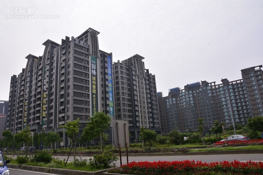 青埔擁有大量新成屋,賣壓沉重。(好房網News記者陳韋帆/攝影)