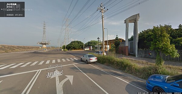 烏日焚化廠。（翻攝自Google Map）