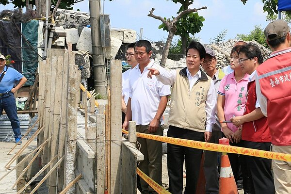 賴清德表示，台南市與經緯航太已開始將無人機技術導入市政的推動（示意圖／賴清德臉書）
