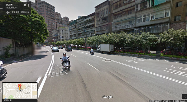 男子在中和區民安街想闖空門，竟謊報女友自殺，當場被識破遭逮。（圖／翻攝自Google Map)