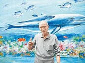 長者走不遠　里長把海景搬過來