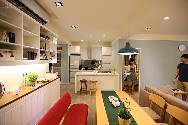 室內空間的配色非常重要，建議多採用大地配色使室內空間豐富有層次，又能帶來舒適的感受。(卡朵室內設計提供)