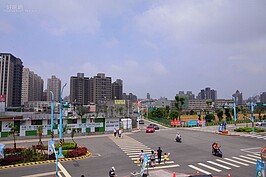 中路重劃區基地與新建案交錯，未來這裡將充滿房子