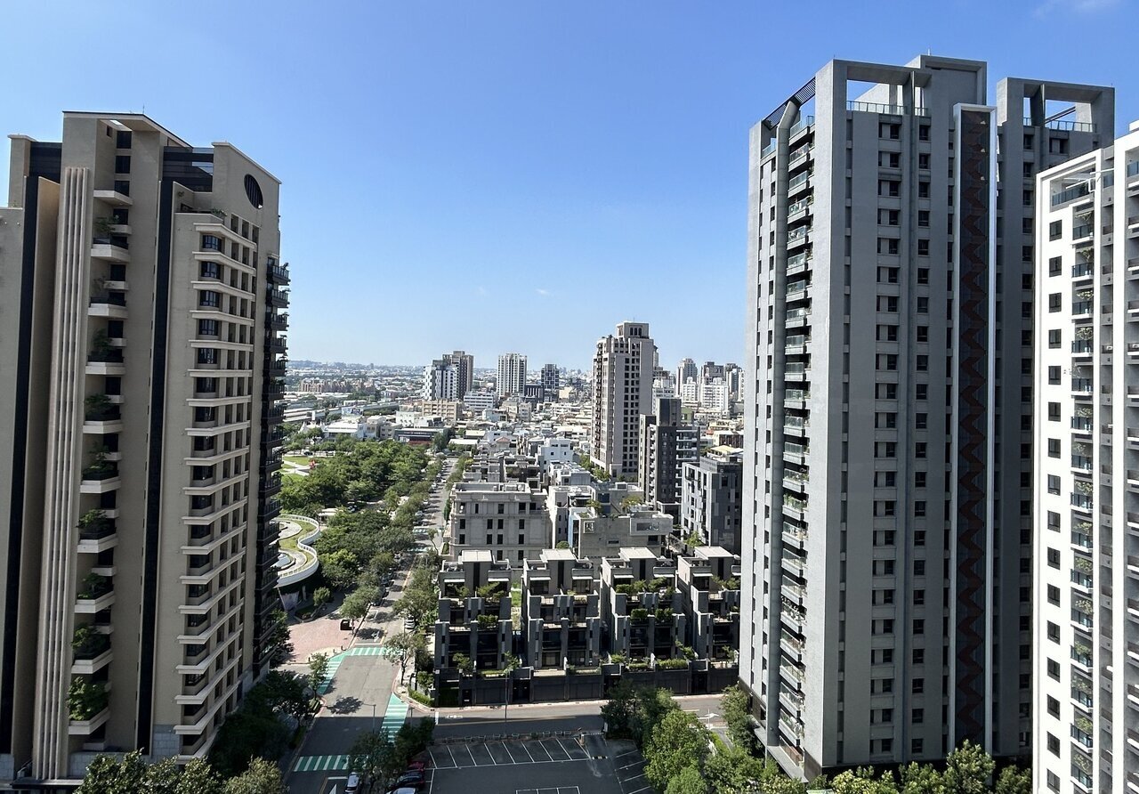 台中市區景觀。記者趙容萱／攝影 