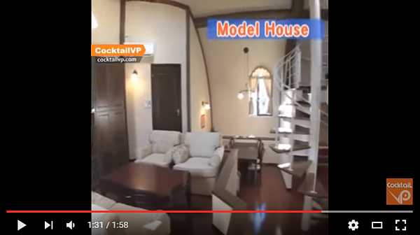 蛋形屋麻雀雖小,五臟俱全。(圖/擷取自cocktail VP)