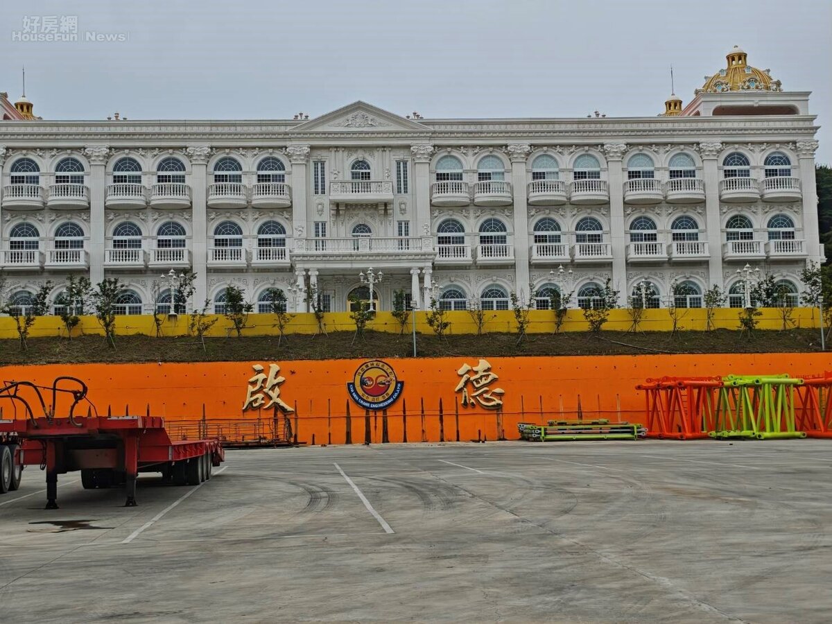 啟德機械起重工程公司位於新竹縣寶山鄉。圖／好房網News記者王震濂 拍攝