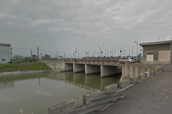 宜蘭五結抽水站盼9月運作。(翻攝自Google Map)