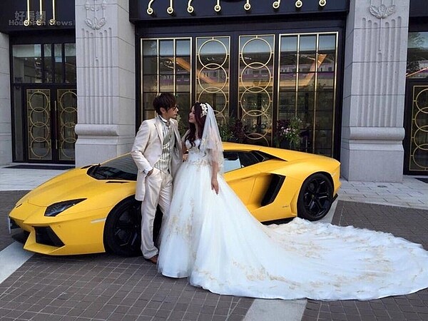 1.包偉銘、劉依純相戀六年,有情人終成眷屬。(取自包偉銘臉書)